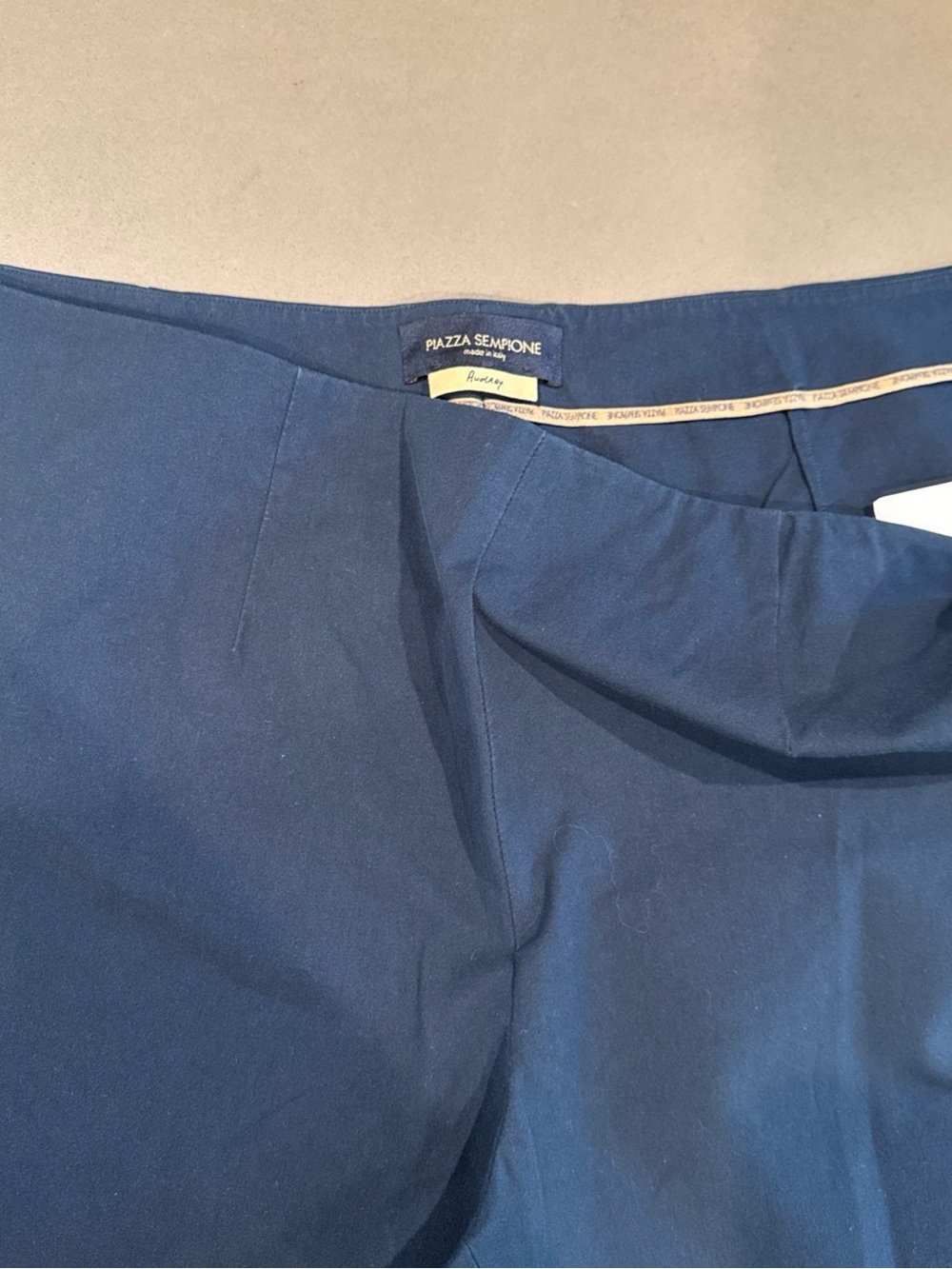 Piazza Sempione Navy Pants